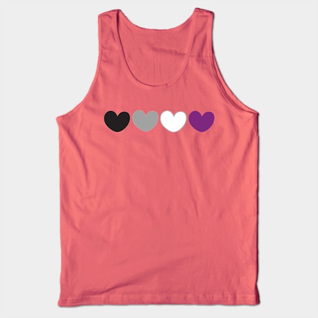 Ace pride flag Tank Top by snowshade